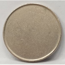 AUSTRALIA . UNDATED . FIVE 5 CENTS COIN . ERROR . BLANK . CUPRO NICKEL